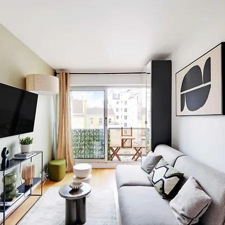 Cozy 2p - 16th Paris, Near Eiffel Tower شقة باريس